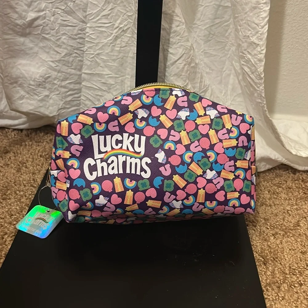 Lucky charms cosmetic bag
